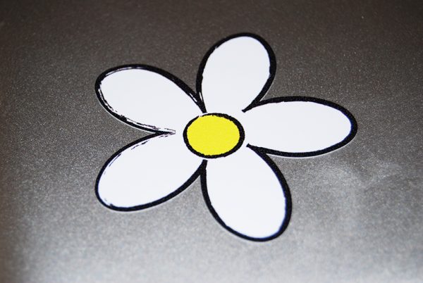 White Daisy Stickers x30 - Image 8