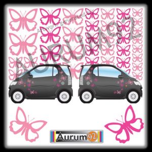 Butterfly Car Stickers All Colours Bedroom Door stickers