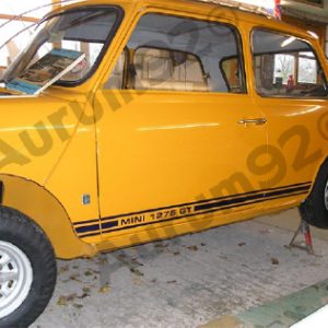 Mini 1275GT Stripes - British Motor Heritage Approved Prune