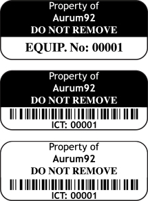 50mm x  20mm Security Label Variable Quantities - Image 8