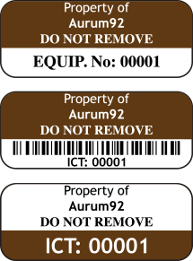 50mm x  20mm Security Label Variable Quantities - Image 2