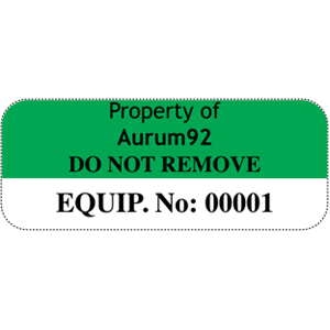 50mm x  20mm Security Label Variable Quantities