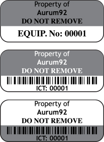 50mm x  20mm Security Label Variable Quantities - Image 10