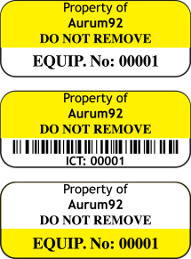 50mm x  20mm Security Label Variable Quantities - Image 7