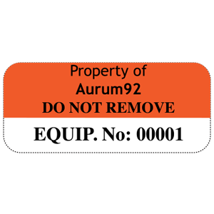 30mm x  15mm Security Label Variable Quantities